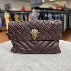 XXL Kurt Geiger Brown & Gold HandBag